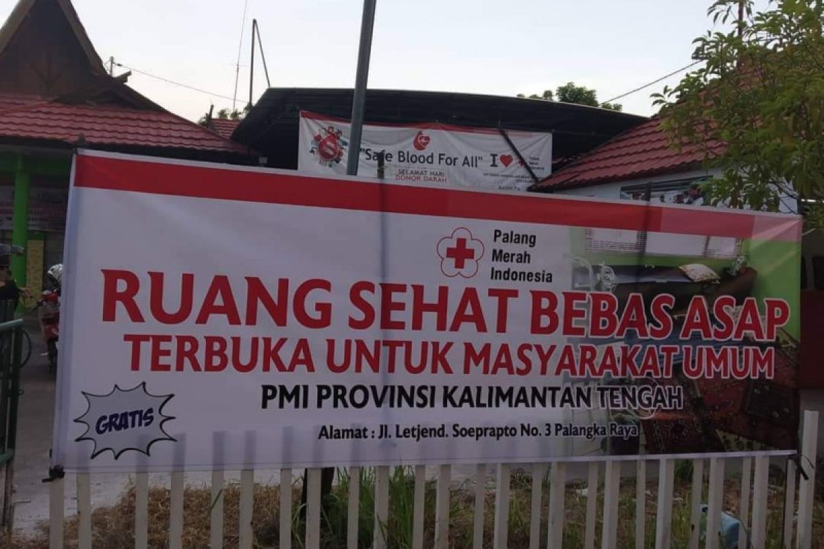 PMI siapkan ruangan bebas asap untuk warga terdampak karhutla