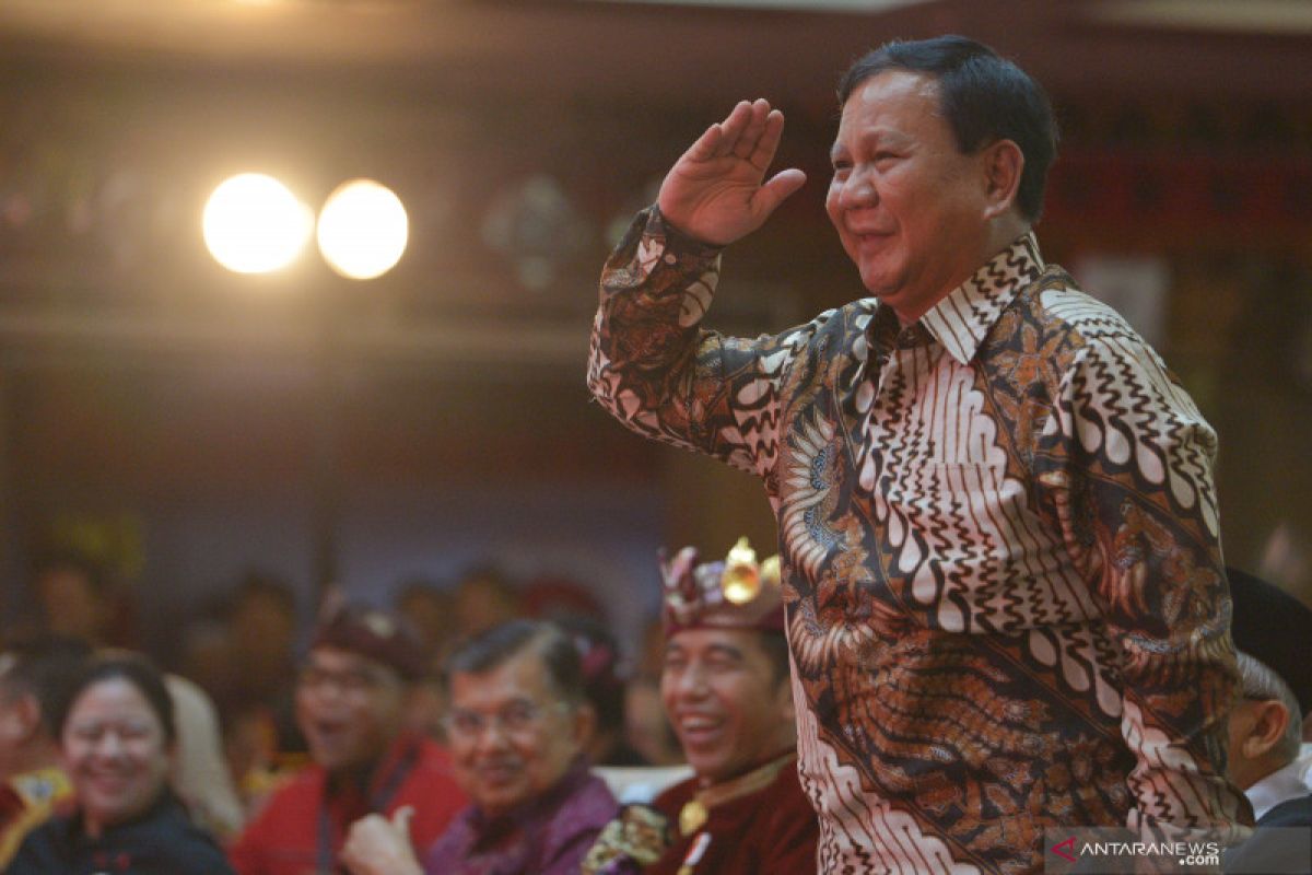 Pemindahan ibu kota diakui Prabowo sebagai perjuangan Gerindra sejak 2014