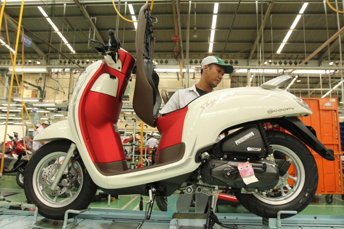 Honda Scoopy Merah Putih mengaspal di Indonesia