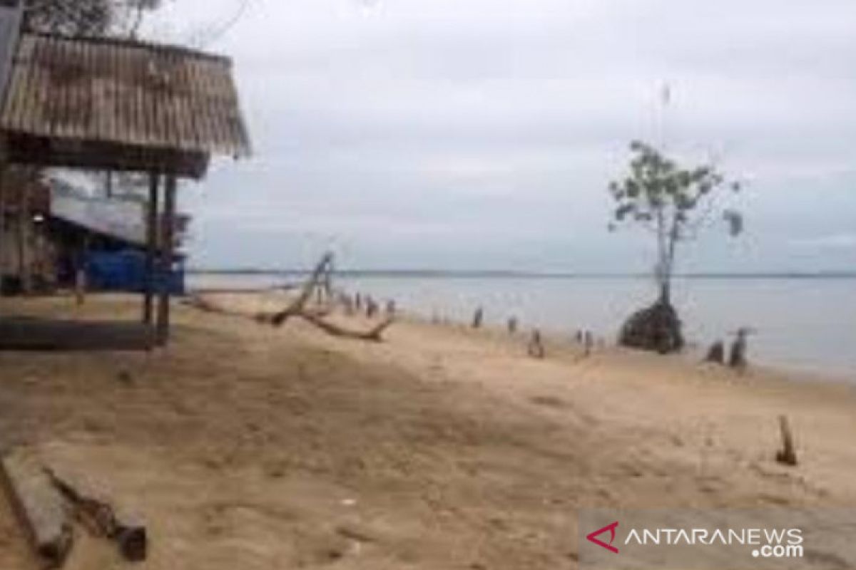 Penanganan abrasi pantai Penajam butuh dana  miliaran rupiah