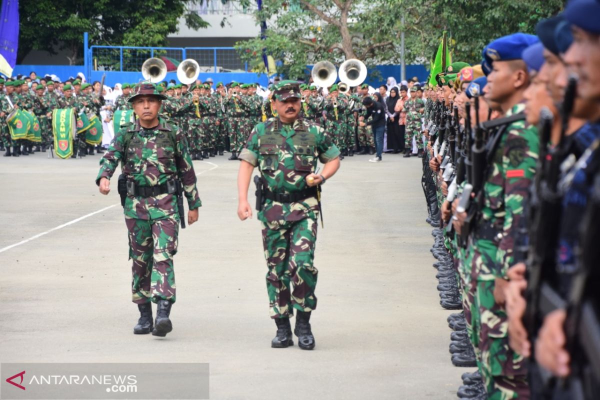 Panglima TNI memuji Puslatpur Amborawang Kaltim