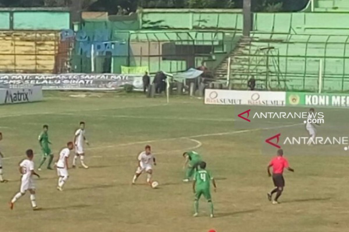 Pelatih PSMS tak puas meski timnya kalahkan PSGC 2-1