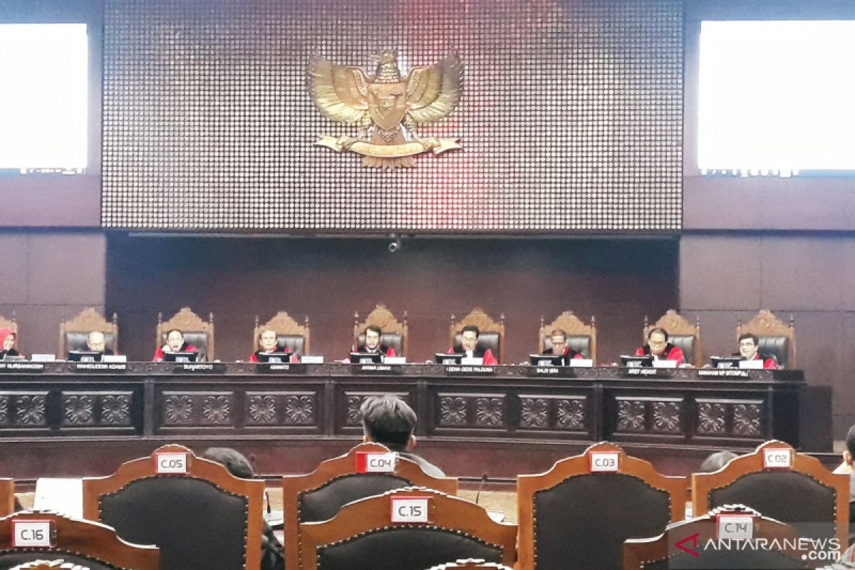 Sidang Pileg, MK tolak gugatan PBB untuk tiga dapil Papua