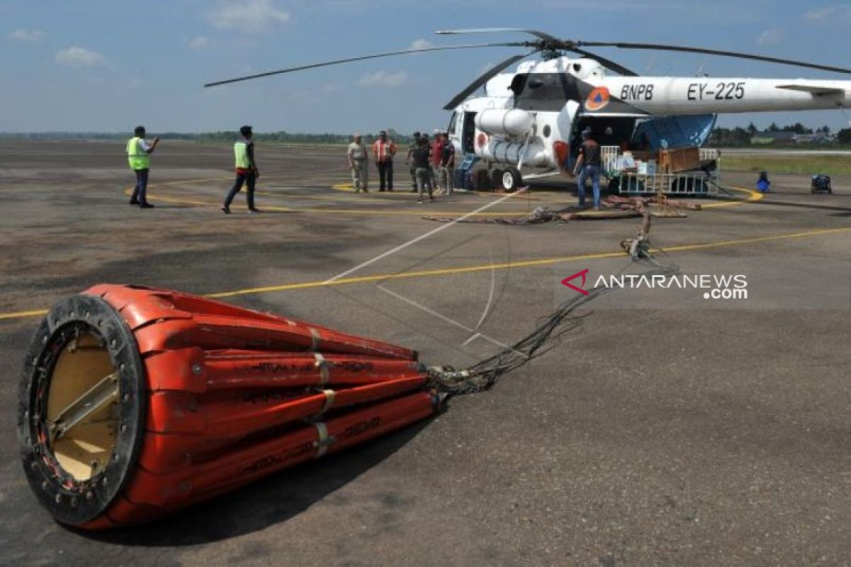 Satgas Karhutla Jambi  tambah satu helikopter water bombing