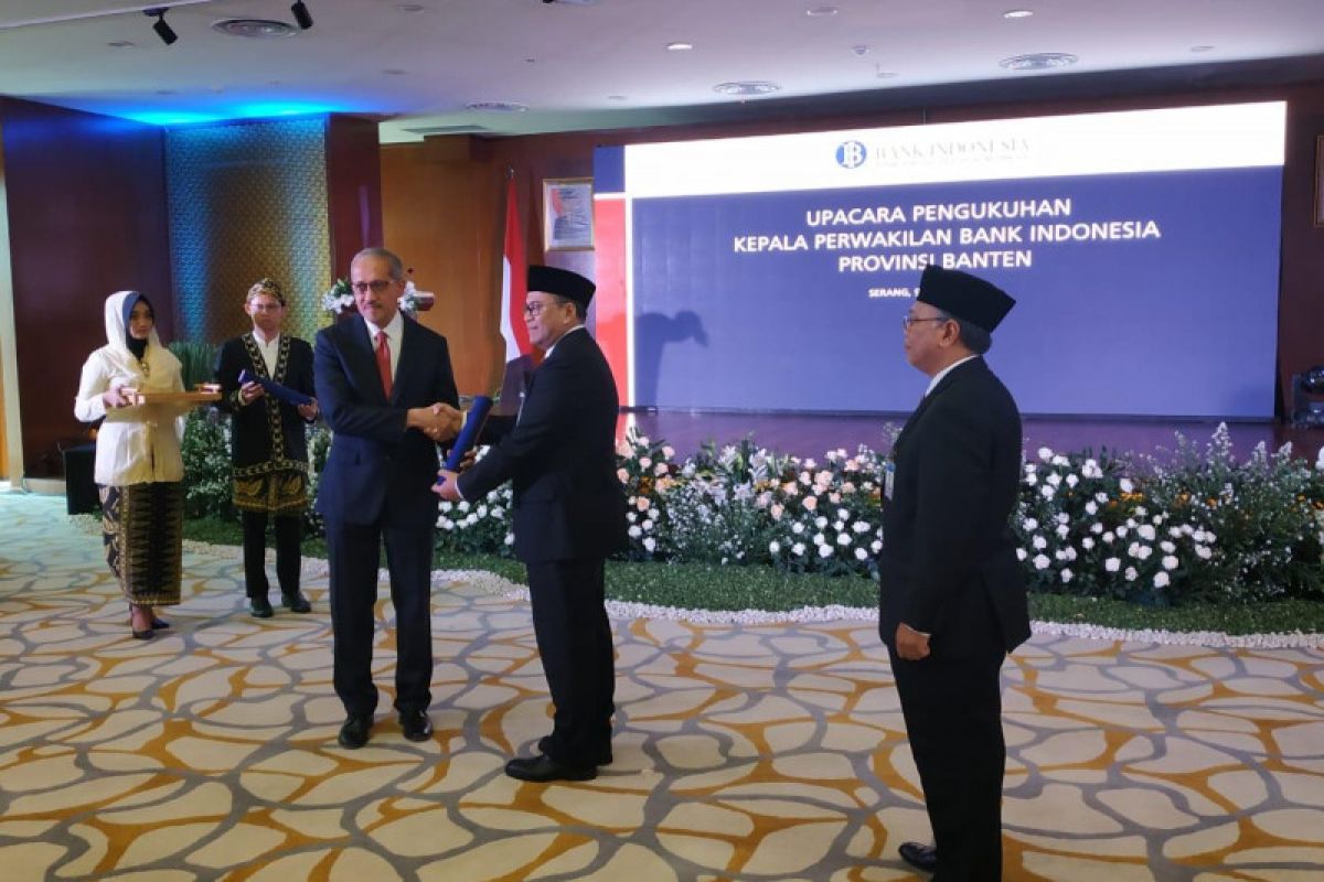 Erwin Soeriadimadja resmi jabat Kepala Perwakilan BI Banten