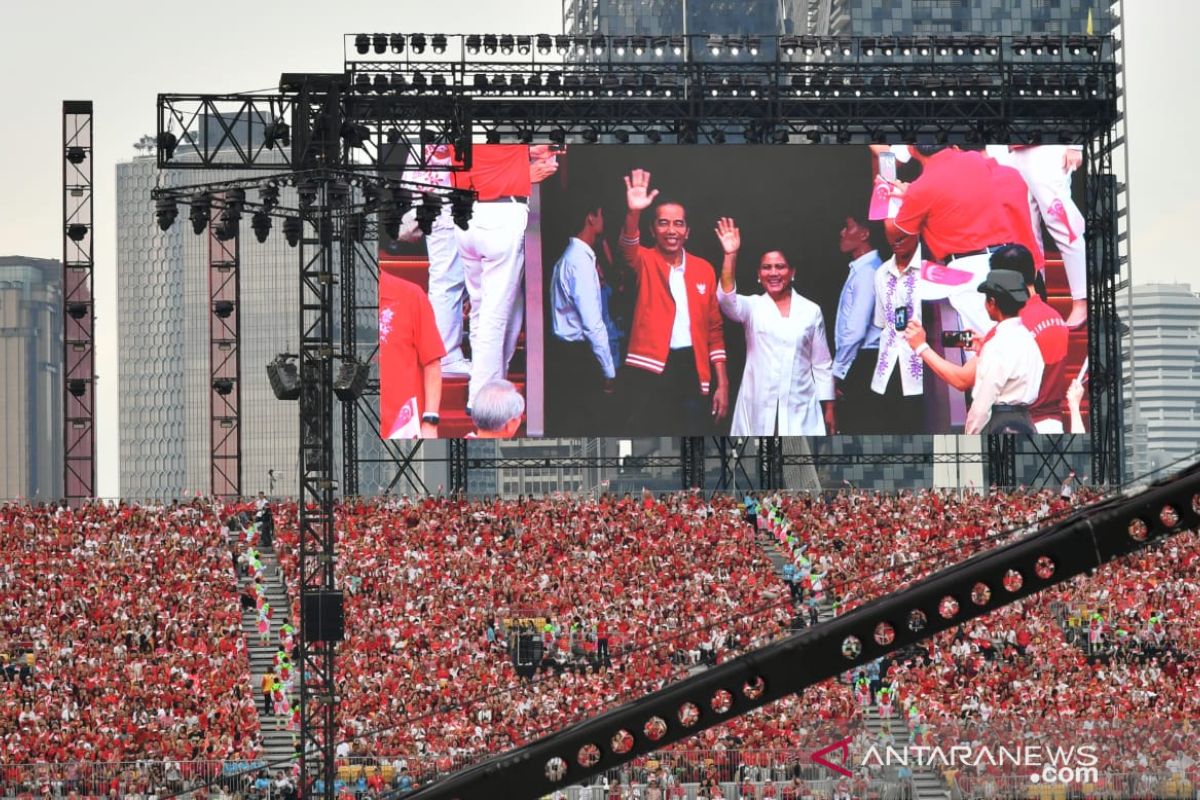 Jokowi hadiri perayaan Hari Nasional Singapura