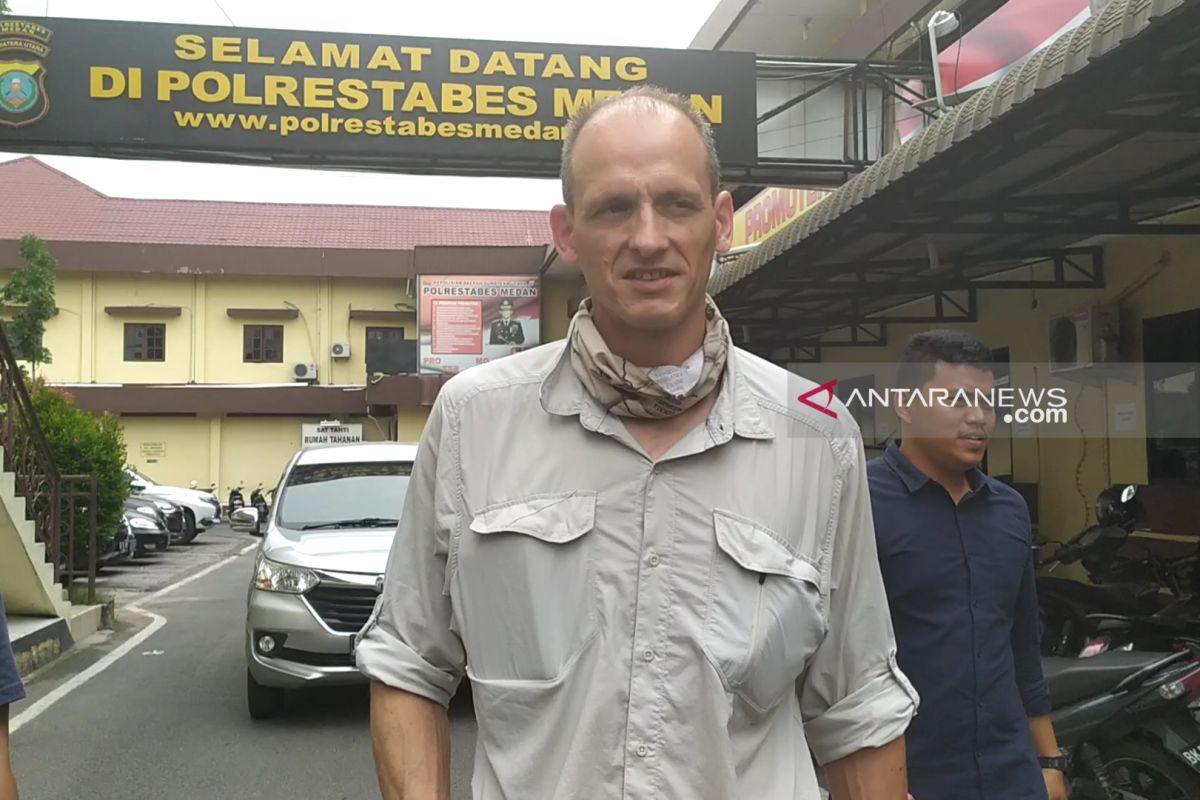 Polisi kantongi identitas pelaku penjambretan WNA di Medan