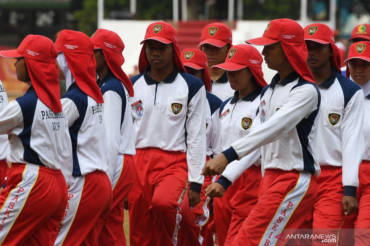 68 calon Paskibraka nasional siap bertugas pada 17 Agustus 2019