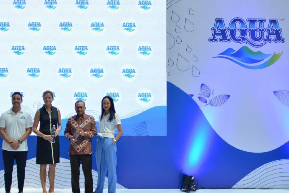 Danone-AQUA kenalkan Botol 100% Daur Ulang di Jakarta