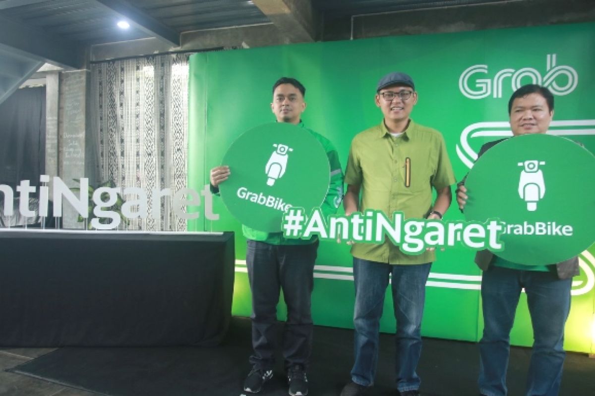 GrabBike dukung para pejuang #AntiNgaret di Indonesia