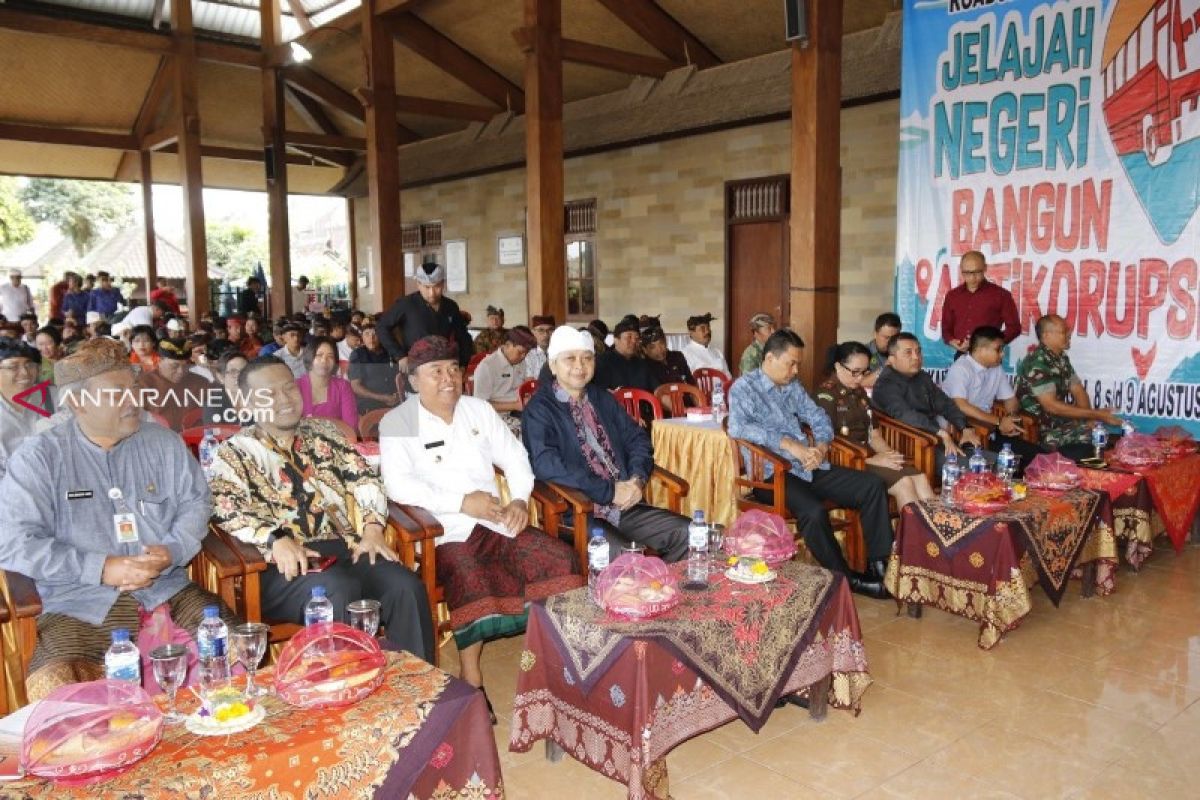 Bupati Bangli dukung program KPK dalam pencegahan korupsi