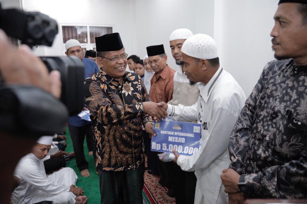 Pemkot bantu biaya operasional 243 masjid dan mushala di Banda Aceh