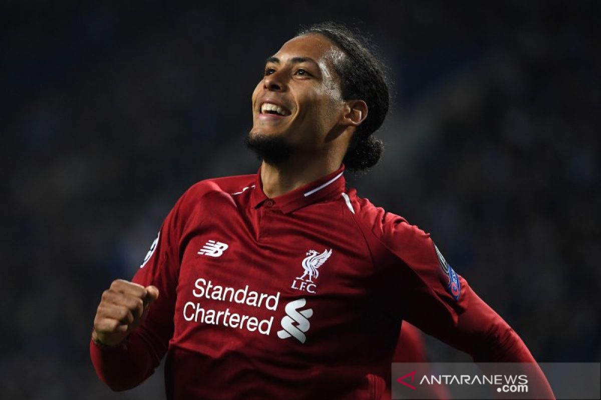 Virgil van Dijk raih gelar Pemain Terbaik Eropa 2018/2019