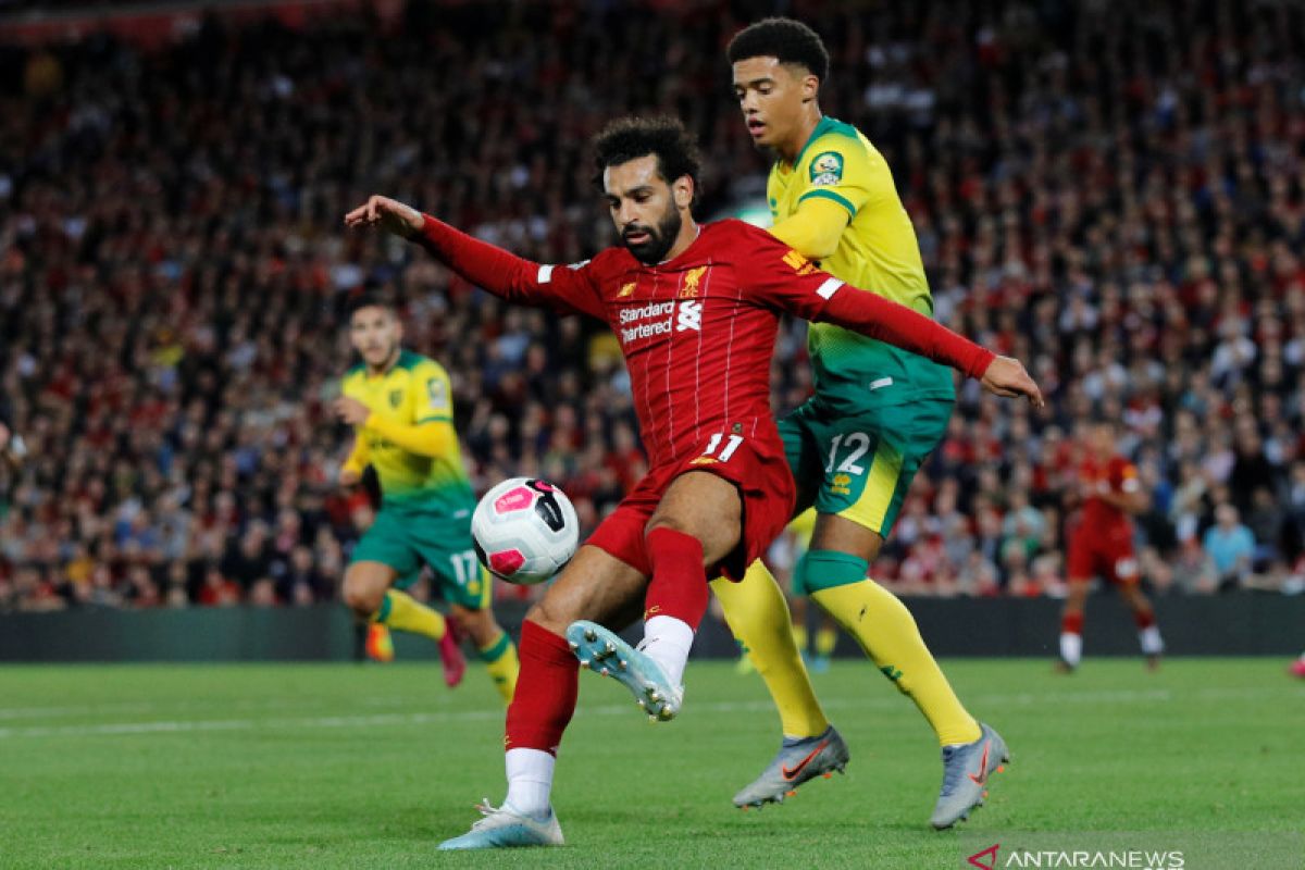 Liverpool buka Liga Inggris menang 4-1 atas Norwich