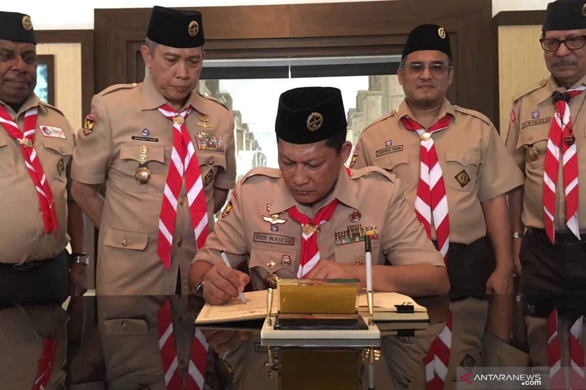 Buwas harap Gerakan Pramuka harus bisa memberantas narkoba