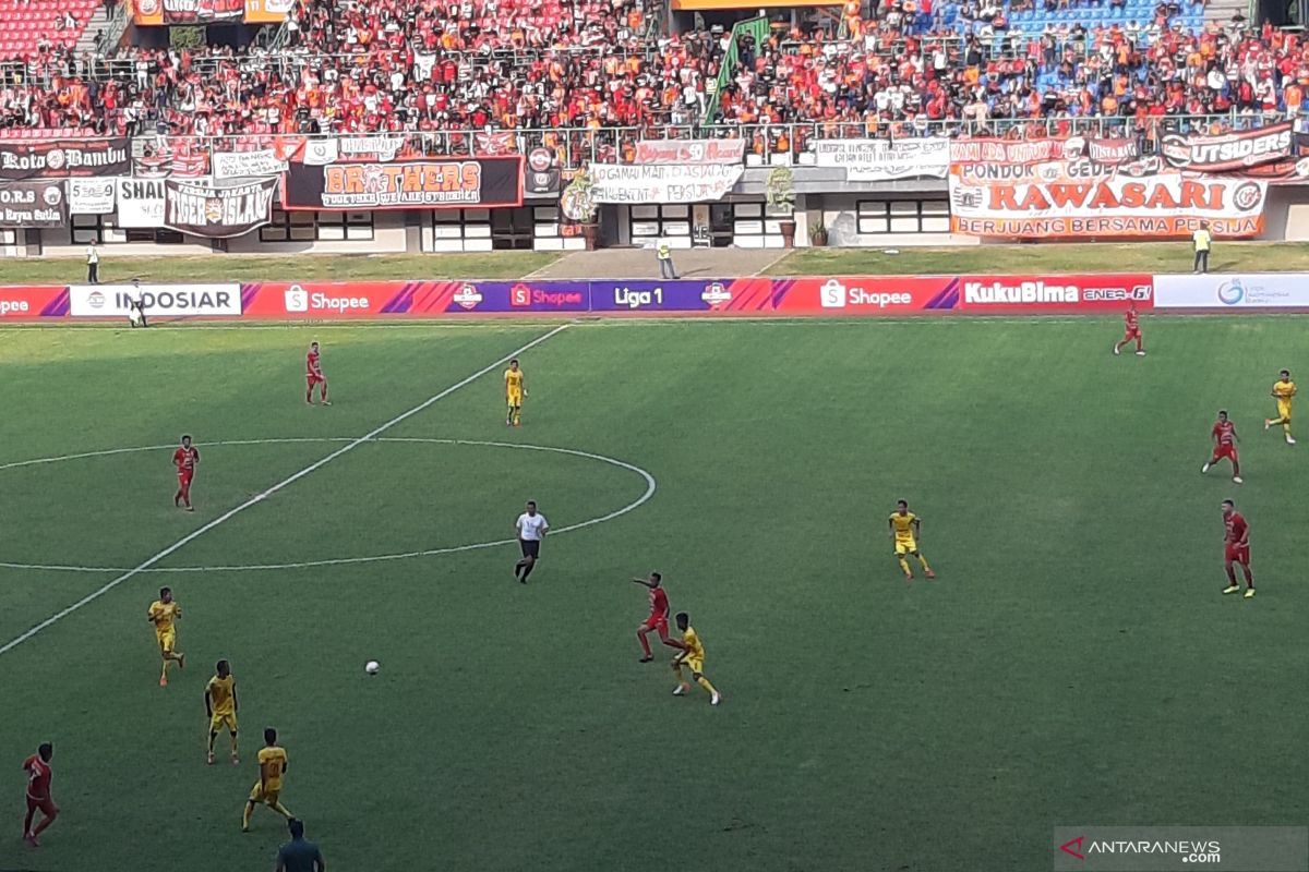 Persija Jakarta ditahan Bhayangkara FC 1-1