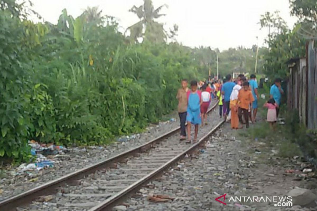 Dua IRT tersambar kereta api di Pematangsiantar, seorang tewas