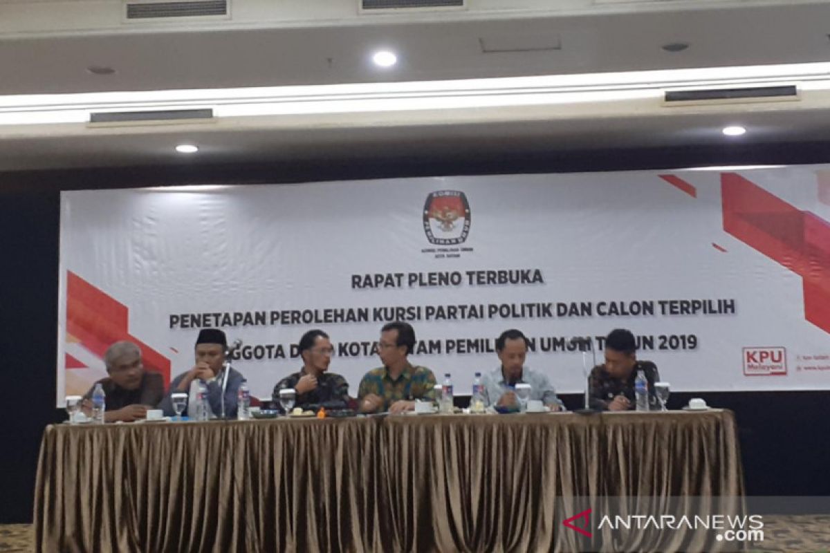 Caleg terpilih DPRD Kota Batam dilantik 29 Agustus