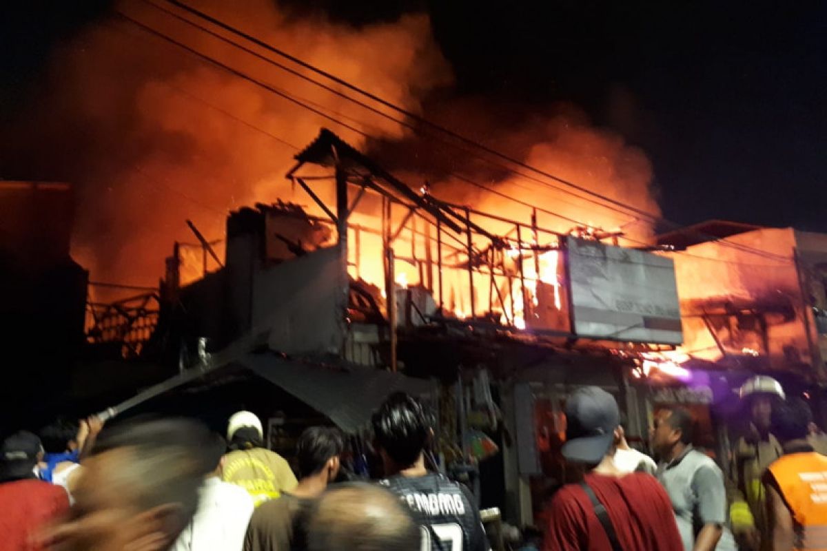 Dua korban meninggal akibat kebakaran di Pasar Kambing