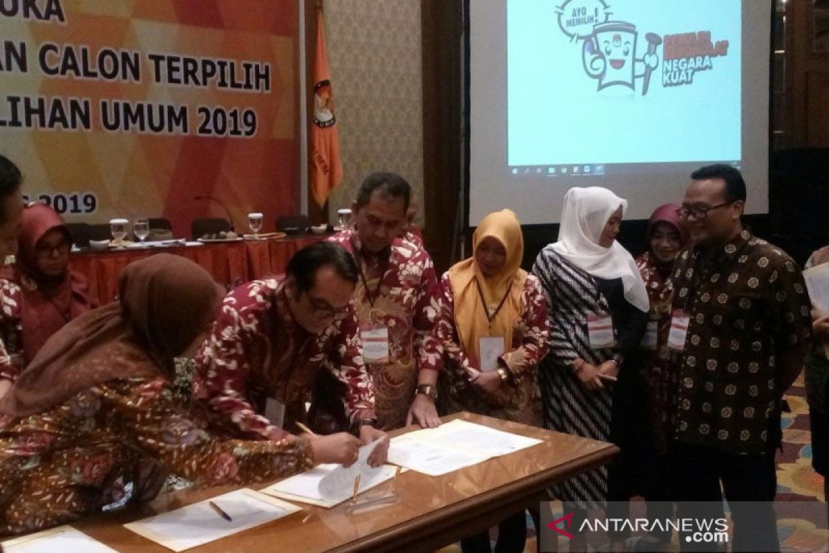 KPU tetapkan perolehan kursi DPRD Jateng, PDIP raup 42 wakil