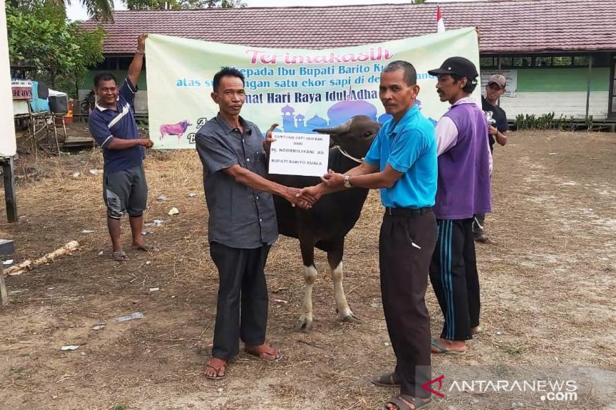 Bupati serahkan hewan kurban