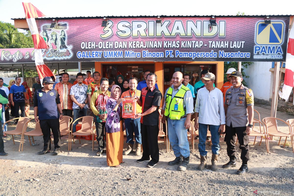 Bupati tinjau galeri UKM  binaan perusahaan tambang