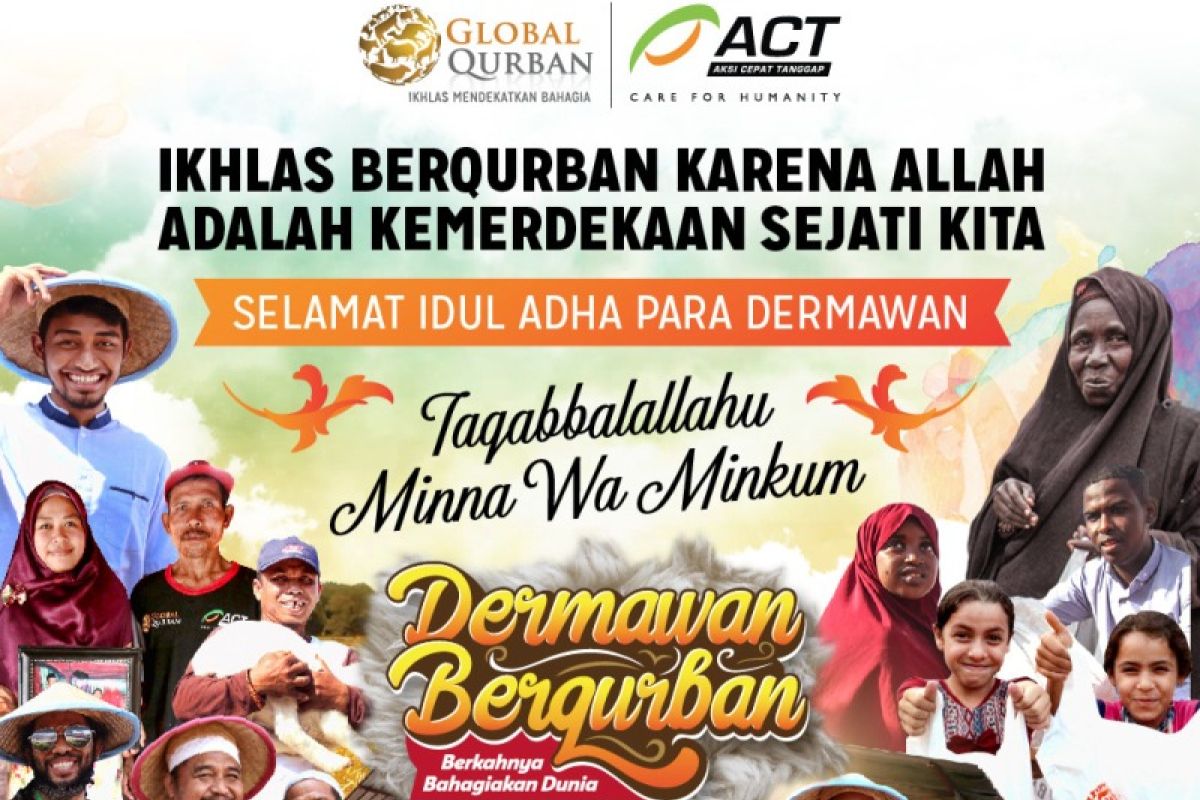 Global Qurban-ACT Sebar Hewan Qurban ke Jutaan Umat di Indonesia dan Dunia