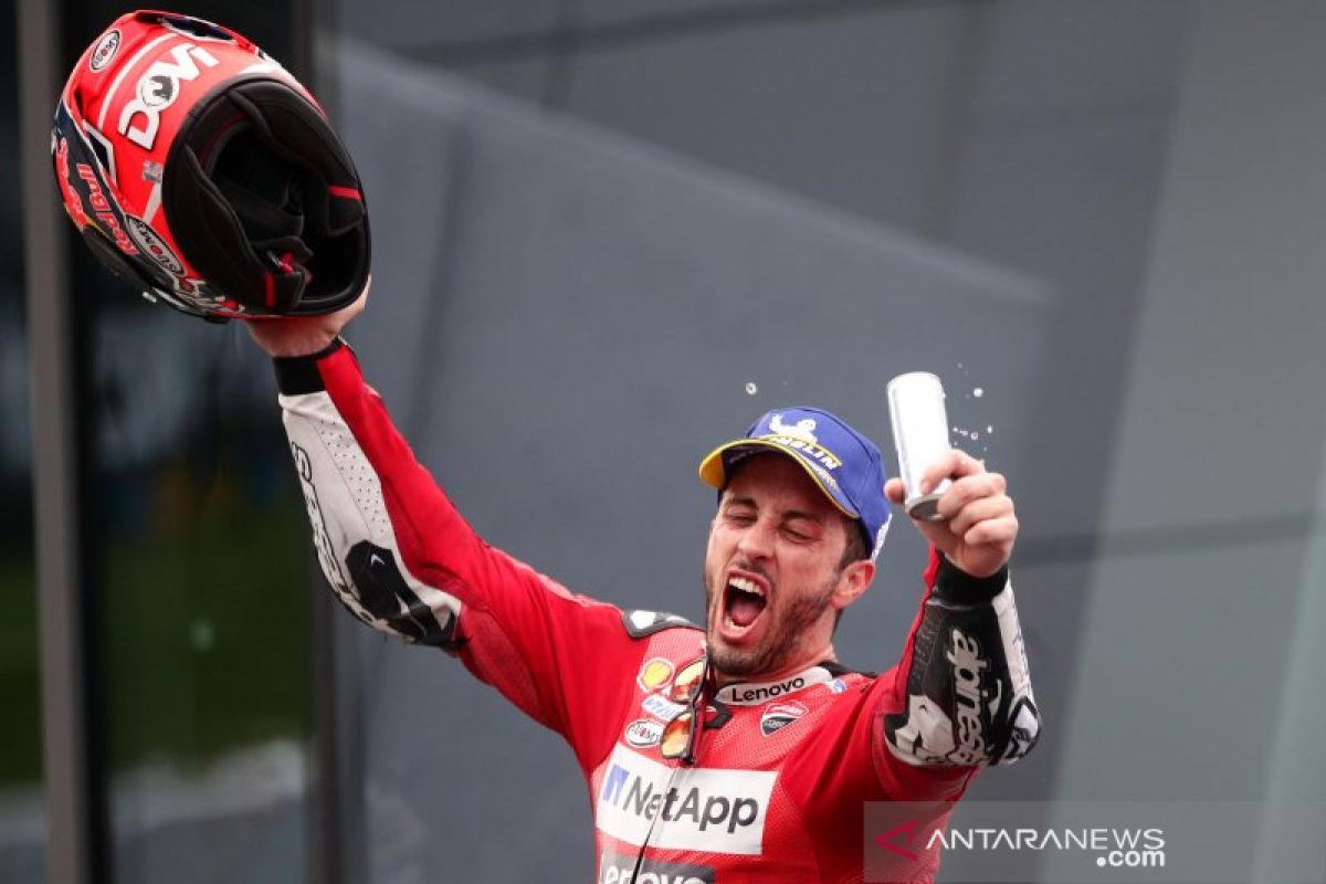 Dovizioso beberkan kunci kemenangan atas Marquez di Austria