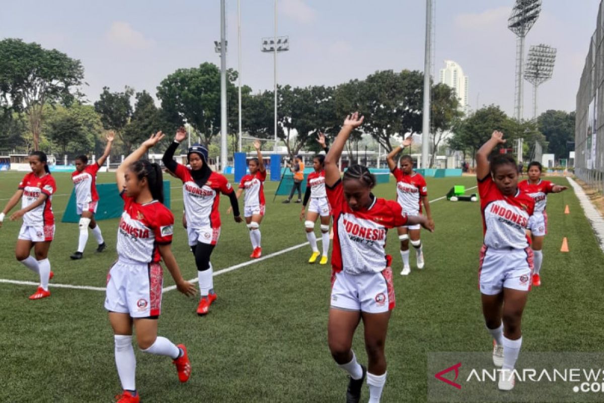 Tim putri Filipina juara Asia Rugby Sevens