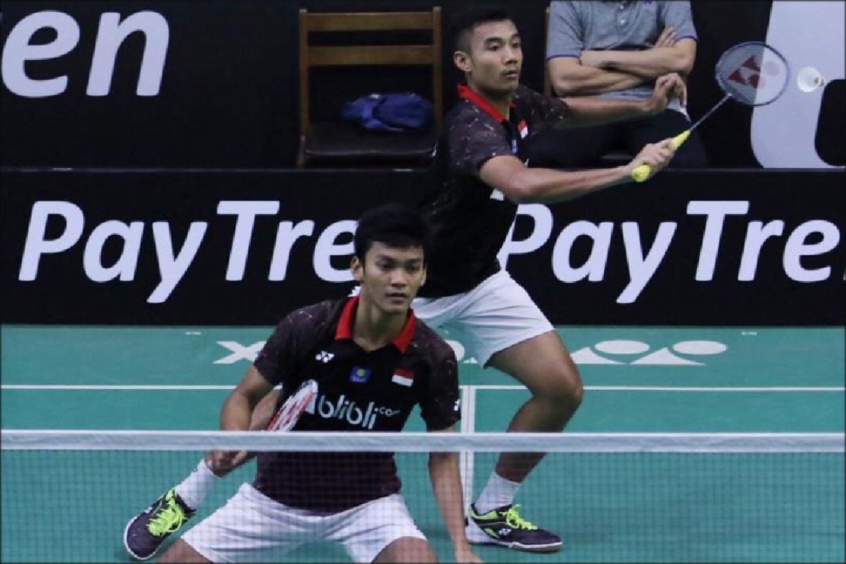 Ganda putra Indonesia Fikri/Bagas juara di India