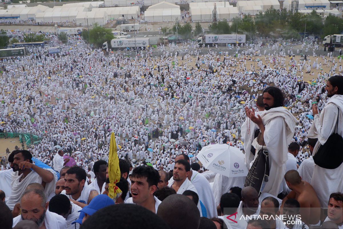 Jamaah diberangkatkan bertahap dari Arafah ke Muzdalifah