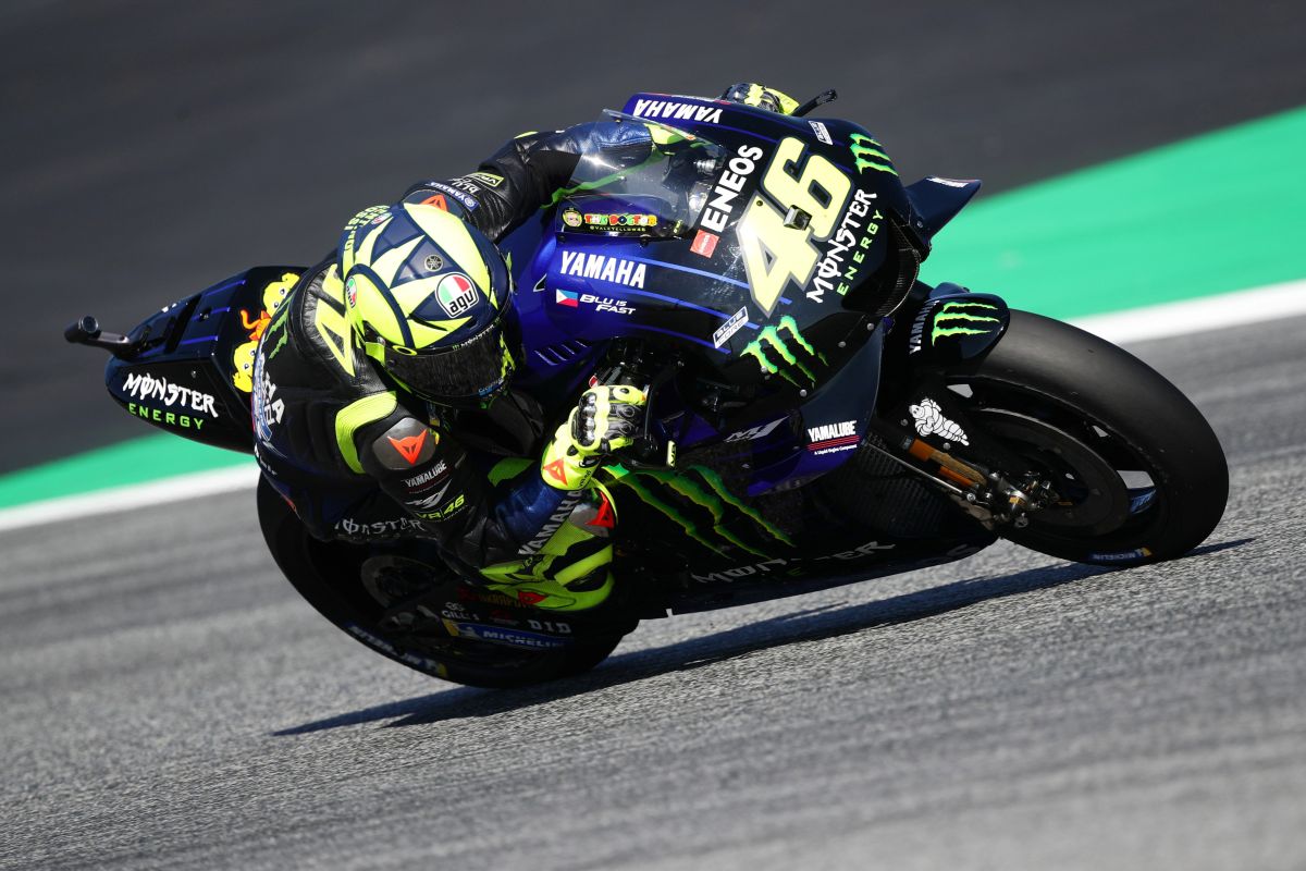 Rossi dan Vinales ungkap penigkatan kecepatan Yamaha di GP Austria