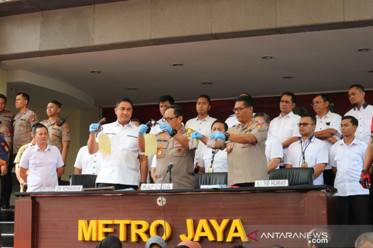 Polda Metro Jaya sita tujuh senpi ilegal dalam satu bulan