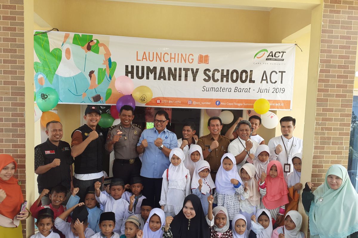 ACT  dirikan 'Humanity School" bantu pendidikan anak kurang mampu