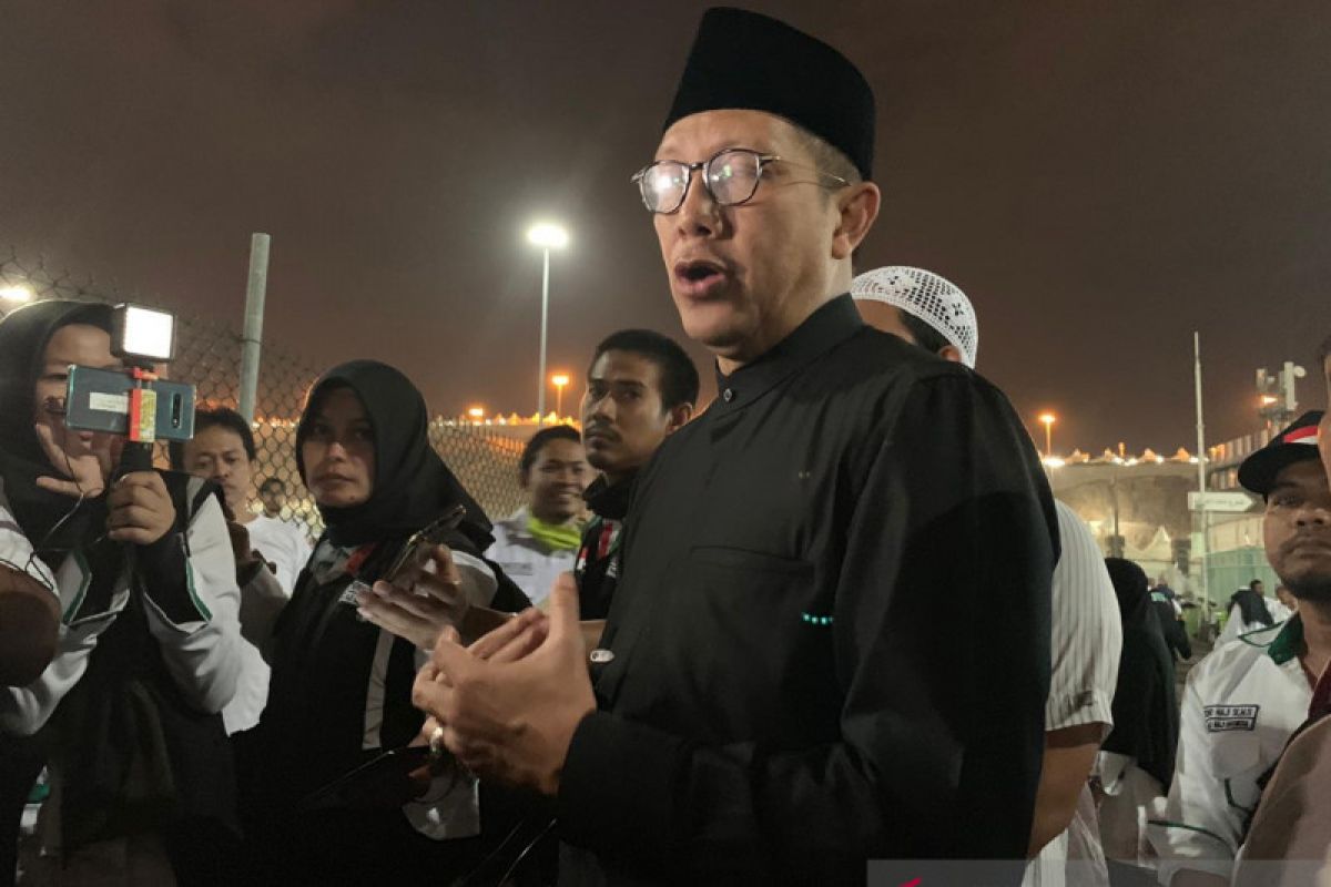 Amirul Hajj ingatkan jamaah Indonesia jangan sampai terpisah dari rombongan di Mina