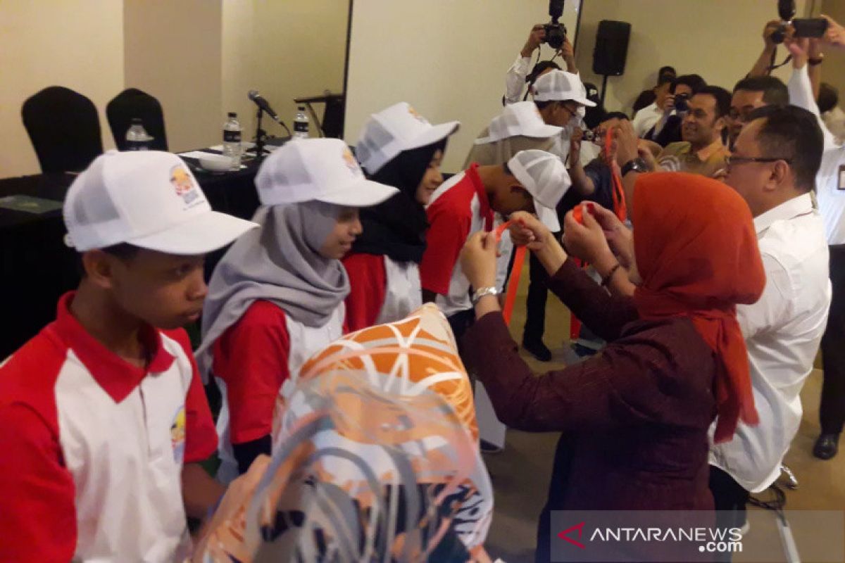 SMN 2019 - Lima BUMN melepas peserta Siswa Mengenal Nusantara DIY ke Riau