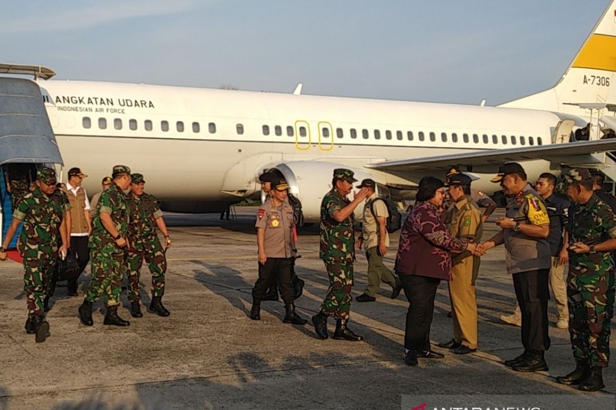 Panglima TNI janjikan Hercules pengebom air di Karhutla Riau