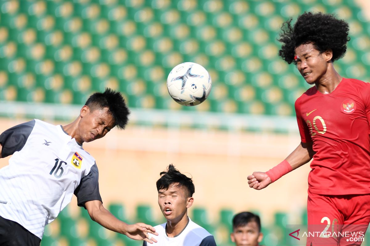 Timnas U-18 tundukkan Laos 2--1 melalui kemenangan dramatis