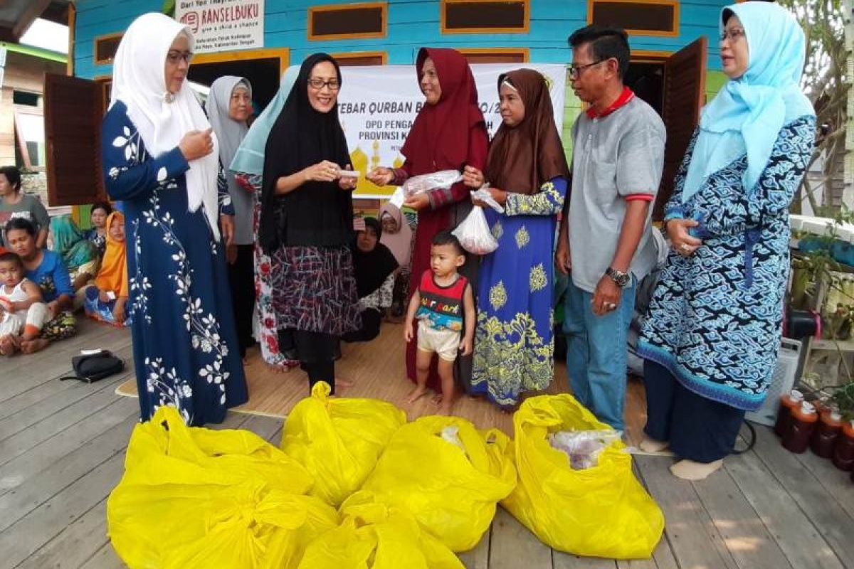 Alhidayah Kalteng berbagi hewan kurban