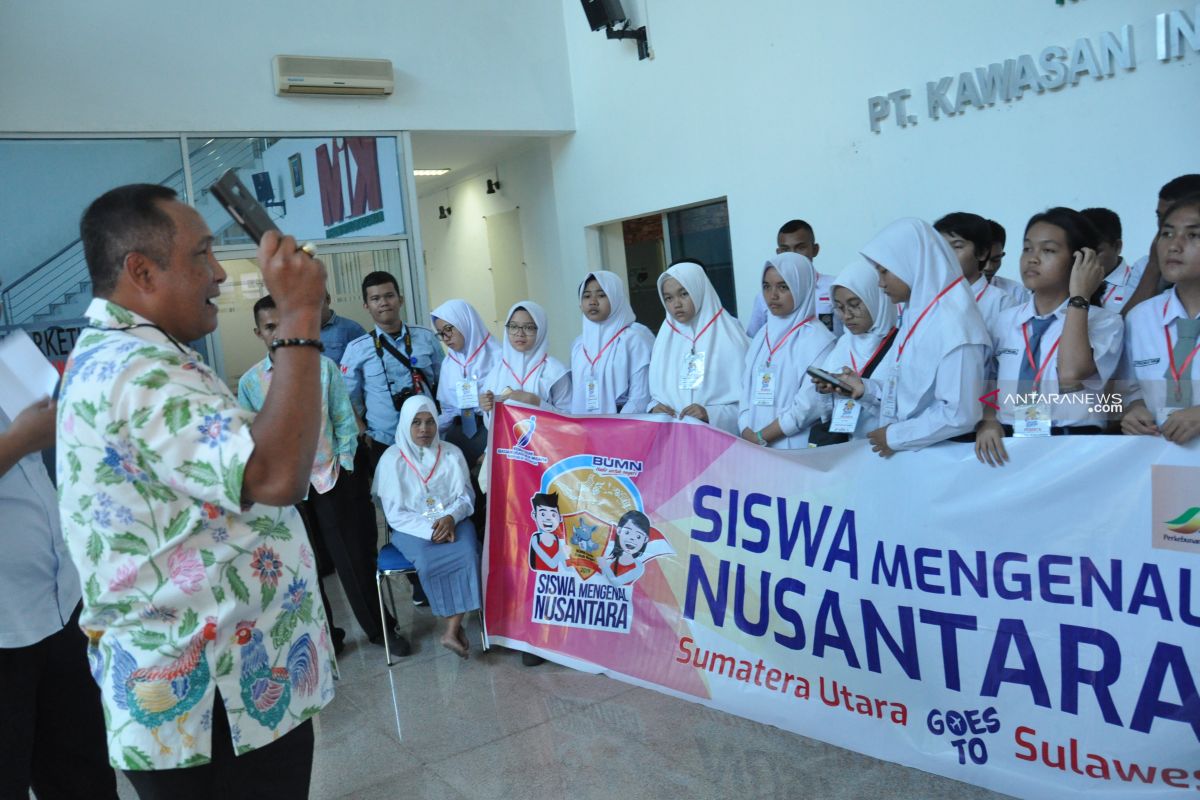 Kunjungan Siswa Mengenal Nusantara Sumut ke Kawasan Industri Modern