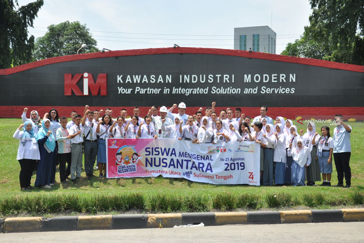 Kunjungan Siswa Mengenal Nusantara ke Kawasan Industri Modern