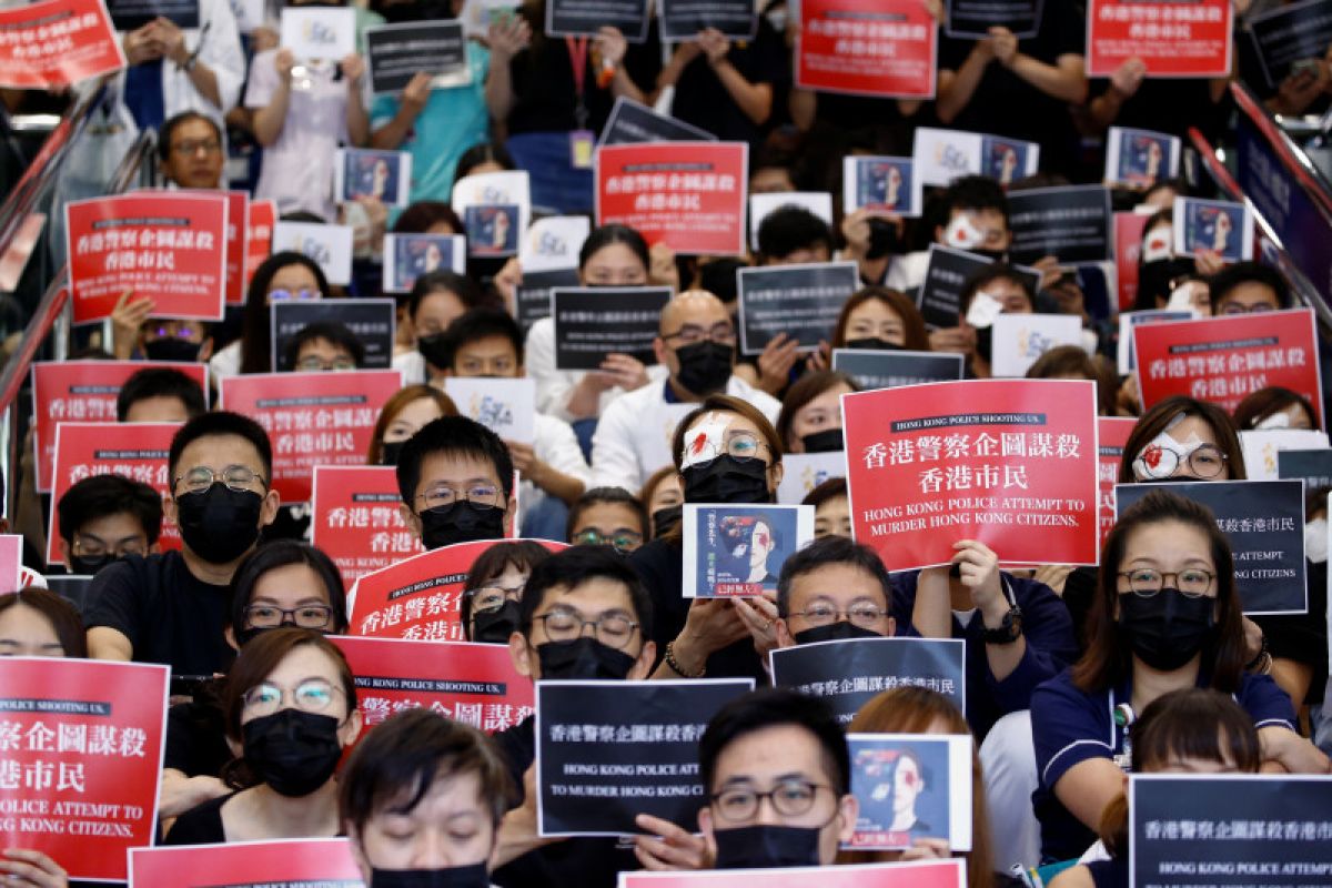 Prancis mendesak otoritas Hong Kong lanjutkan dialog dengan demonstran