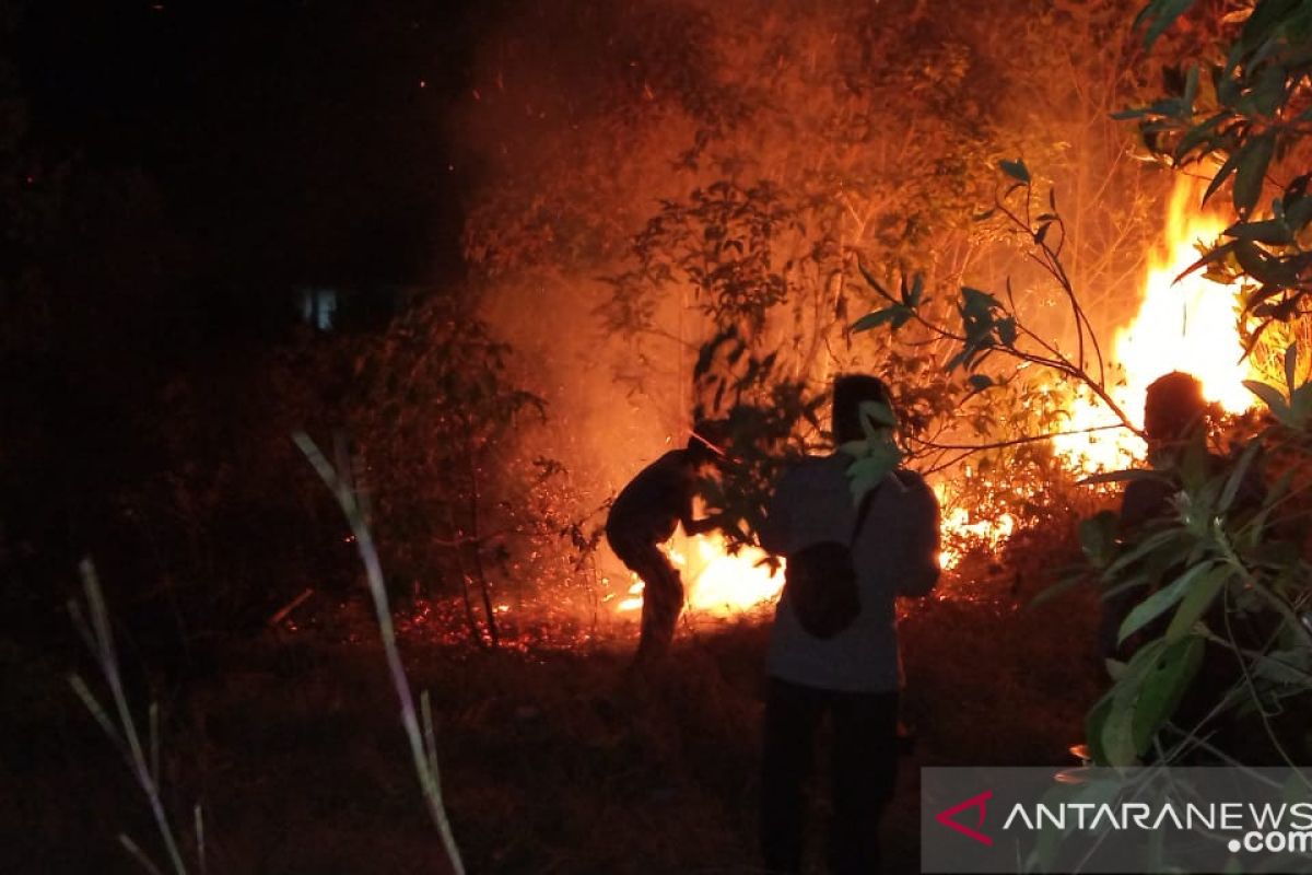 Polisi: Kebakaran hutan di Bangka Barat karena kelalaian manusia