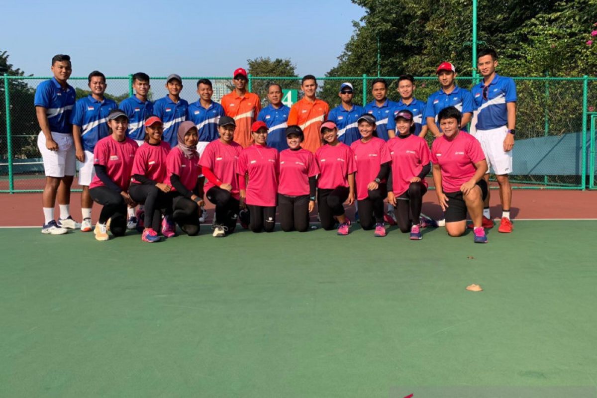 Tim Soft Tenis Indonesia target raih dua emas di SEA Games 2019