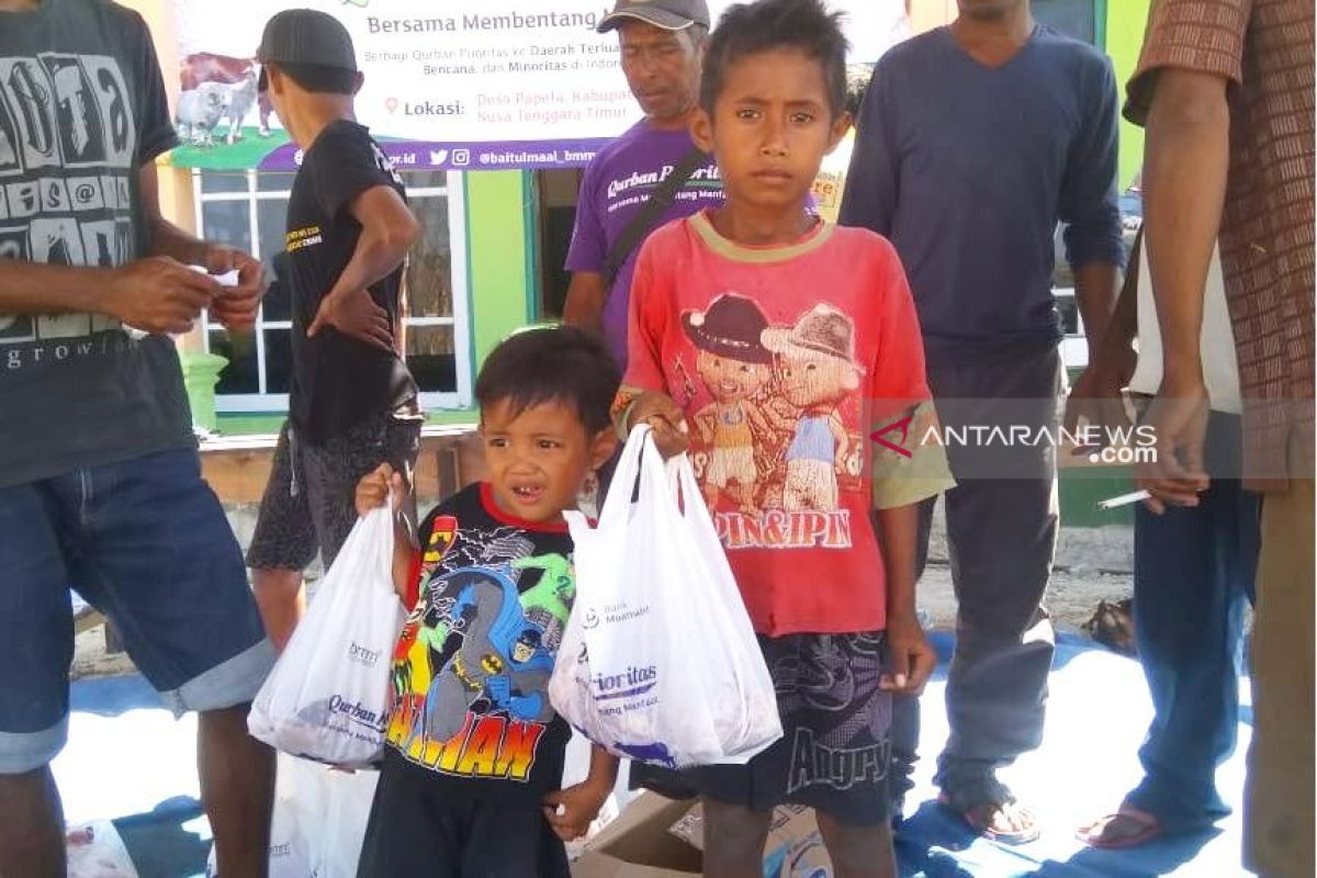 Laznas Baitulmaal Muamalat distribusikan kurban ke NTT