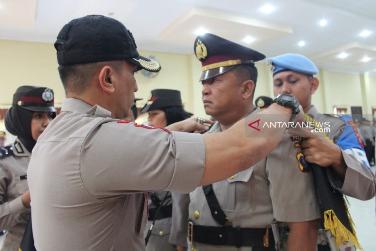 Lima PJU dan Kapolsek jajaran Polres Madina dirotasi