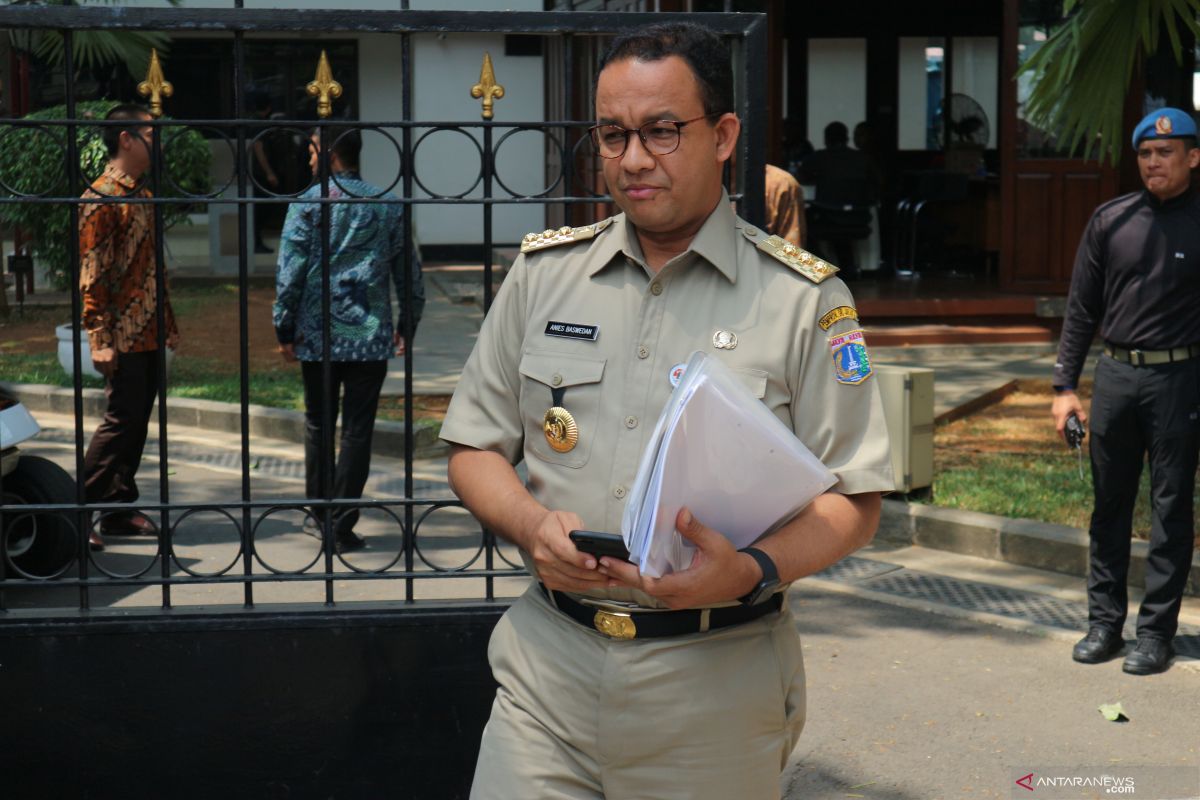 Anies temui Presiden Jokowi, bahas transportasi Jakarta