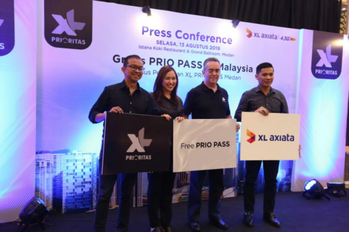 Pelanggan Medan dan Batam gratis XL PRIO Pass selama di Malaysia dan Singapura