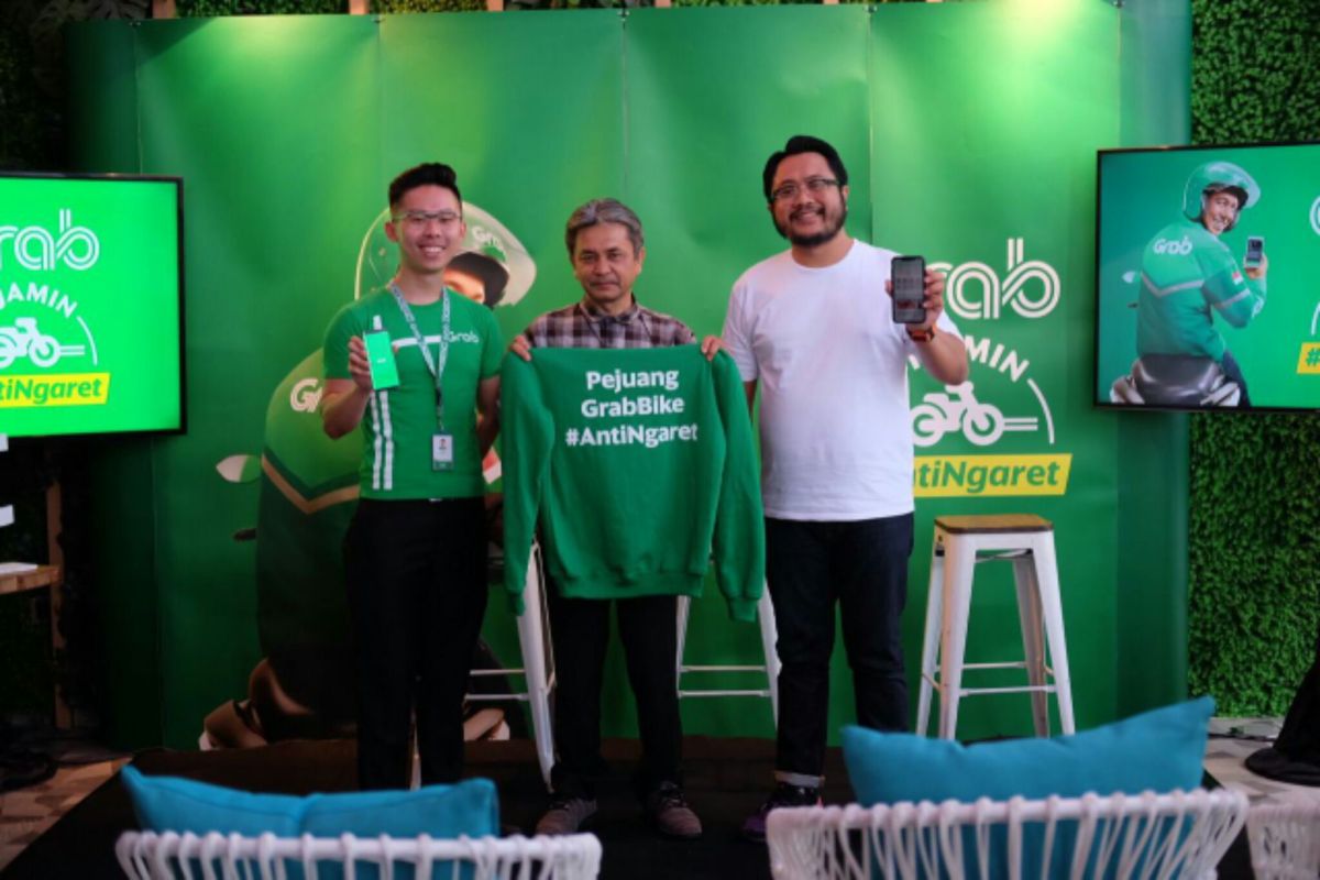 GrabBike beri dukungan bagi para pejuang #AntiNgaret di Indonesia