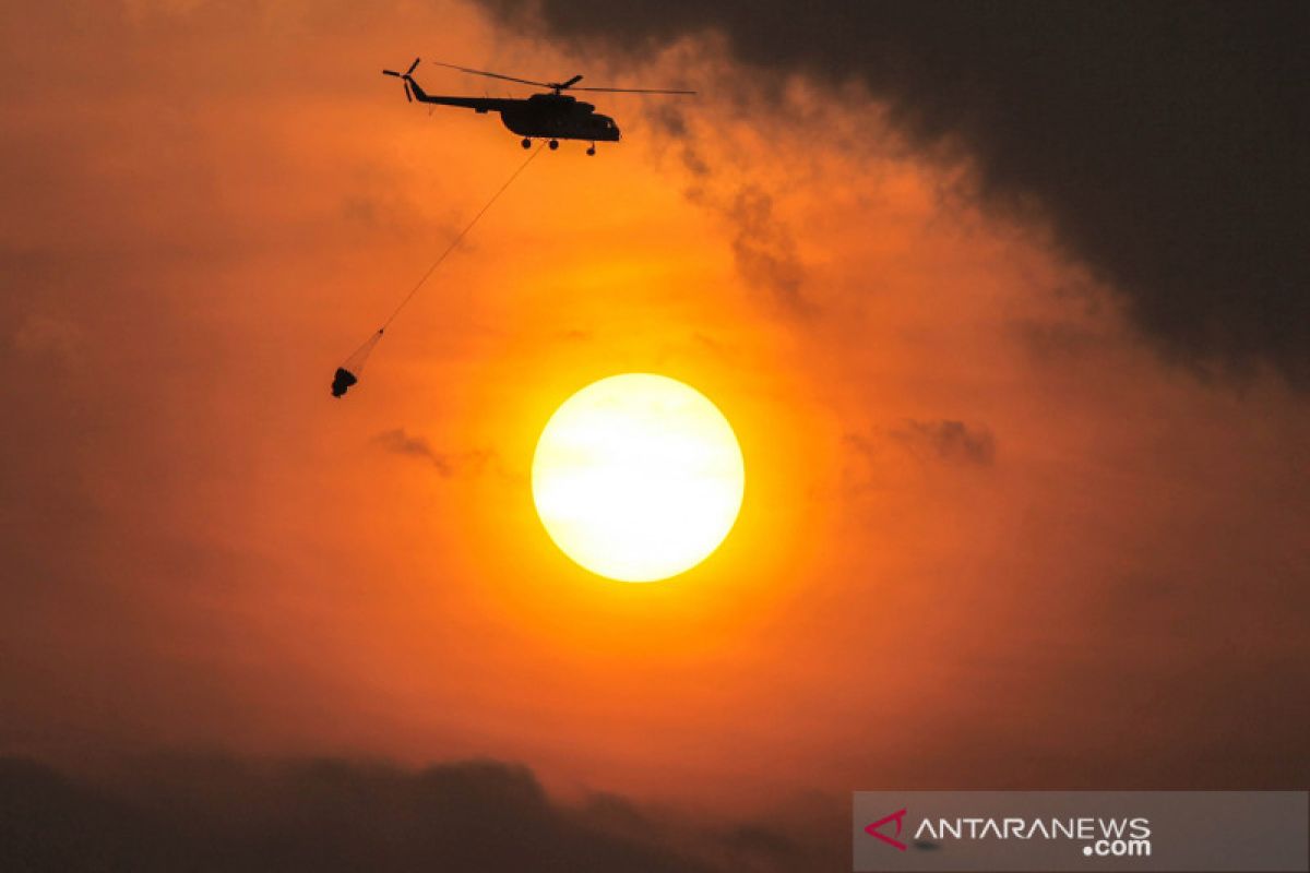 BNPB tambah kekuatan udara padamkan karhutla